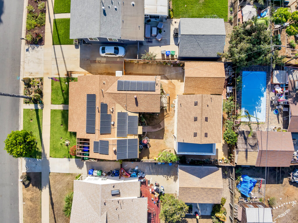Snap-ADU-Oceanside-South-Ditmar-2-bedroom-2-bathroom-1000-sqft-two-story-Drone-Footage-Exterior-Shot-Aerial-View-of-Whole-Lot