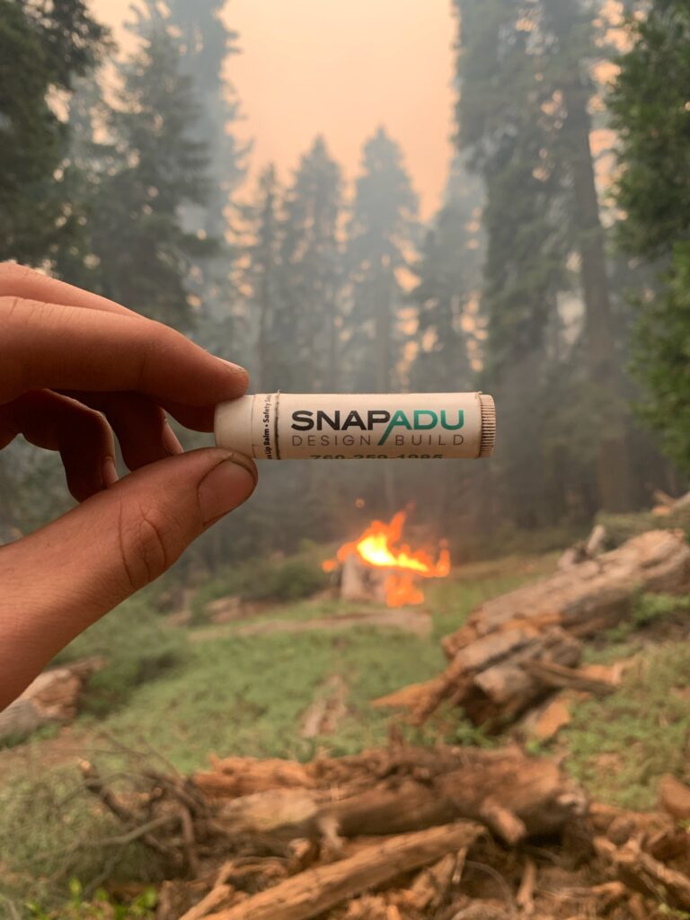 Snap-ADU-Fire-Chapstick-Branded-Forest-California